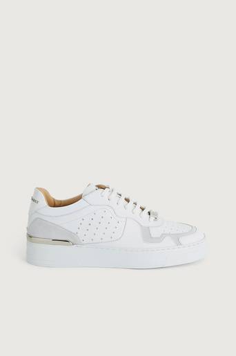 Philipp Plein Sneakers Lo-Top Sneakers Mix Leathers Vit