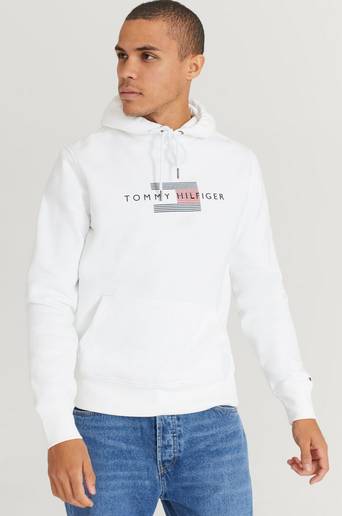 Tommy Hilfiger Hoodie Lines Hilfiger Hoody Vit