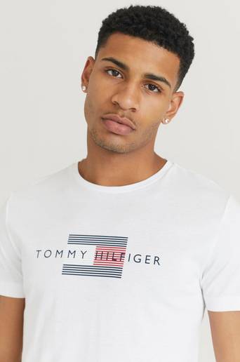 Tommy Hilfiger T-Shirt Lines Hilfiger Tee Vit