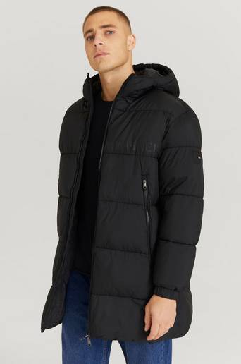 Tommy Hilfiger Parkas High Loft Parka Svart