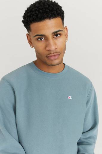 Champion Reverse Weave Sweatshirt Crewneck Sweatshirt Grå