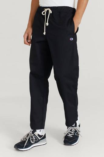 Champion Reverse Weave Byxor Straight Hem Pants Svart