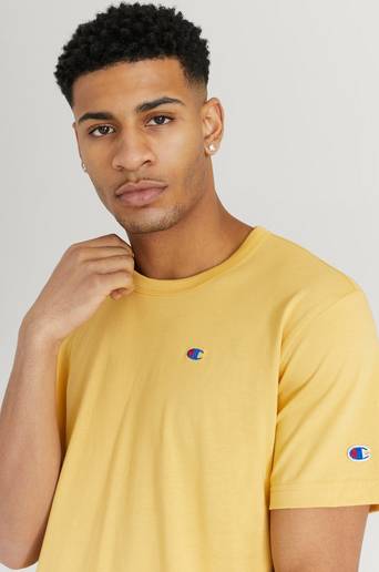 Champion Reverse Weave T-Shirt Crewneck T-Shirt Gul