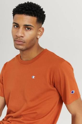 Champion Reverse Weave T-Shirt Crewneck T-Shirt Brun