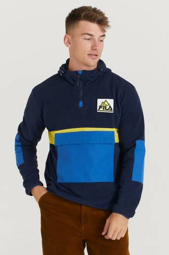 FILA Tröja Men Yvon Fleece Half-Zip Shirt Multi