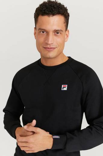 FILA Sweatshirt Men Heath Raglan Crew Sweat Svart