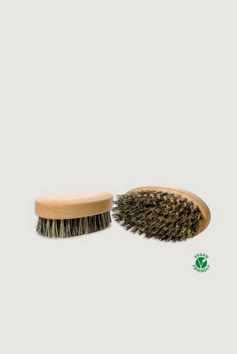 Mountaineer Brand Premium Oval Beechwood Vegan Cactus Hair Brush