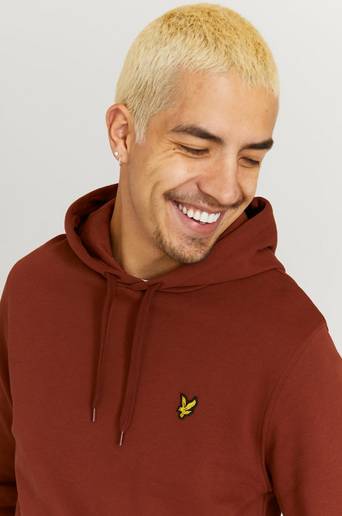 Lyle & Scott Hoodie Pullover Hoodie Röd