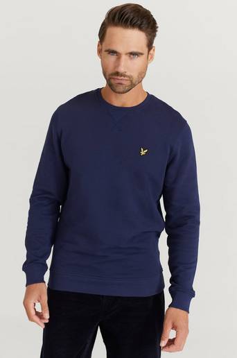 Lyle & Scott Sweatshirt Crew Neck Sweatshirt Blå