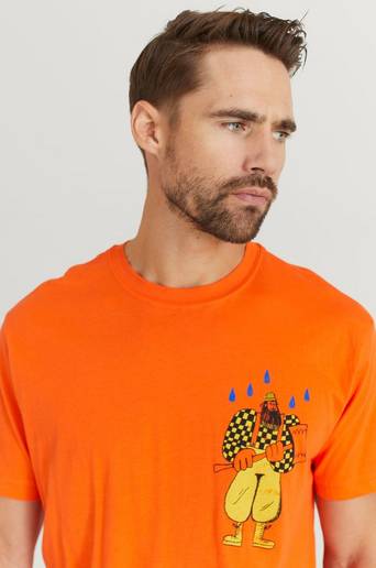 Filson T-Shirt S/S Ranger Graphic T-Shirt Orange