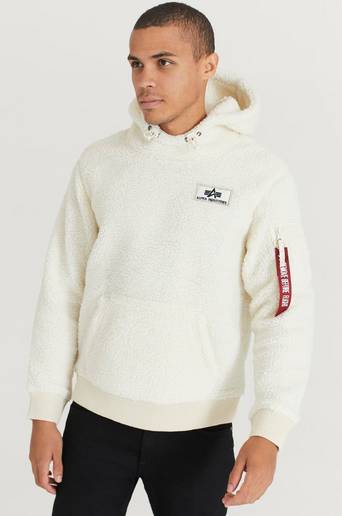 Alpha Industries Hoodie Teddy Hoody Vit