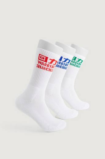 Warrior Shanghai 3-Pack Warrior Sock Multi