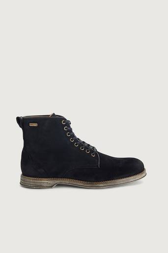 Sneaky Steve Boots Boxxie Suede Shoe Svart