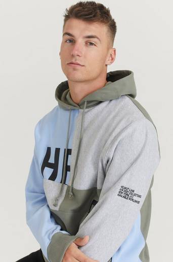 Helmut Lang Hoodie Patchwork Hoodie.Pat Multi