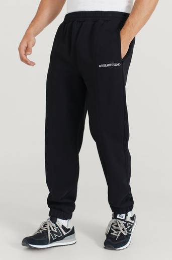 Helmut Lang Mjukisbyxor Layer Logo Sweat.Lay Svart