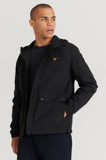 Lyle & Scott Jacka Hooded Pocket Jacket Svart