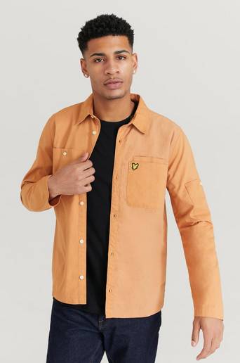 Lyle & Scott Overshirt Tech Pocket Overshirt Brun