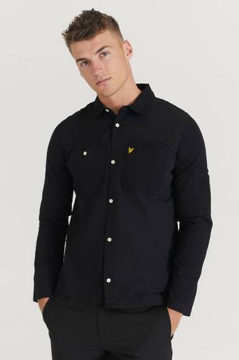 Lyle & Scott Overshirt Tech Pocket Overshirt Svart