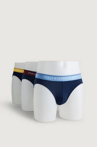 Polo Ralph Lauren 3-Pack Boxerkalsonger Classic Briefs Blå