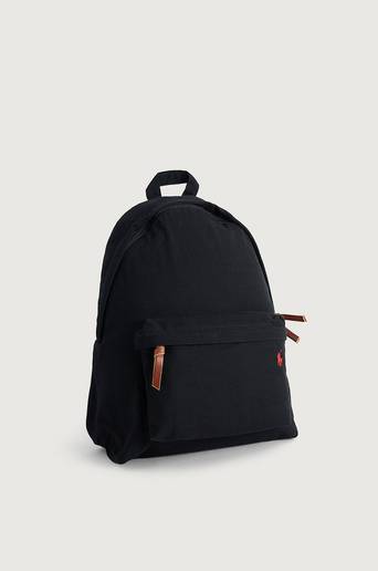 Polo Ralph Lauren Ryggsäck Canvas Backpack Svart