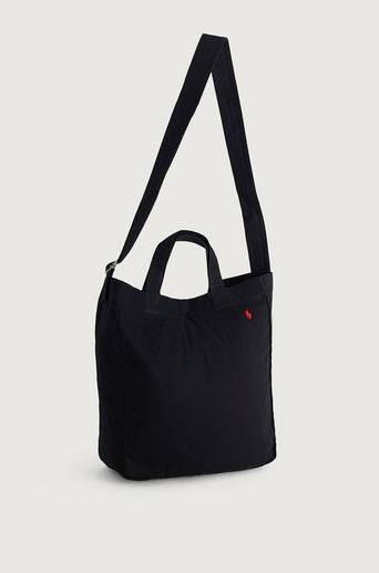 Polo Ralph Lauren Tygpåse Canvas Tote Bag Svart