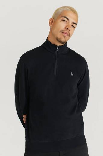 Polo Ralph Lauren Ziptröja Quarter Zip Knit Svart