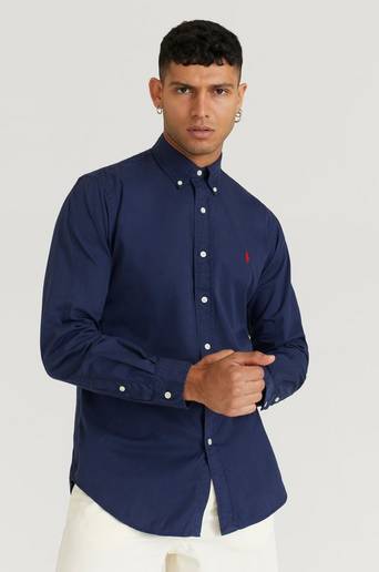 Polo Ralph Lauren Skjorta L/S Twill Shirt Blå