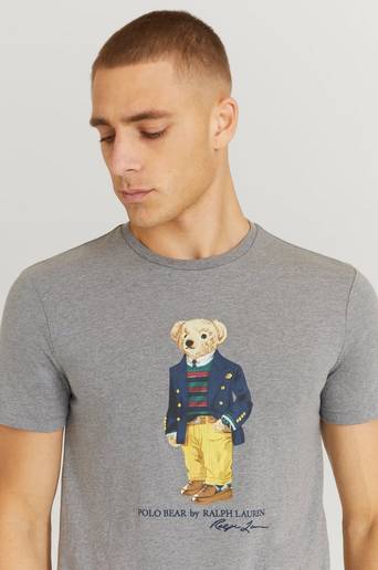 Polo Ralph Lauren T-Shirt Bear S/S T-Shirt Grå