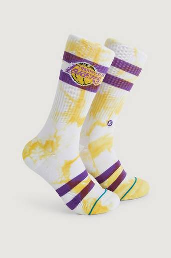 Stance Strumpor Lakers Dyed Guld