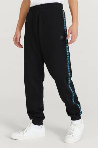 FILA Joggingbyxor Teens Boys Owen Taped Track Pants Svart