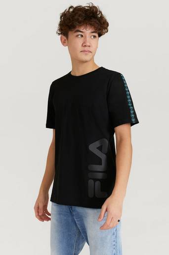 FILA T-Shirt Teens Boys Levi Taped Tee Svart