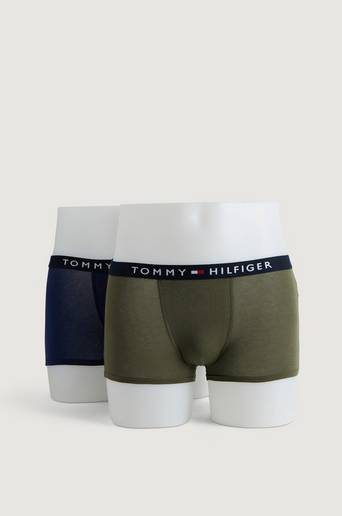 Tommy Hilfiger 2-Pack Boxerkalsonger 2P Trunk Grön