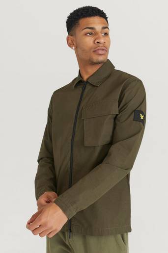 Lyle & Scott Overshirt Pocket Overshirt Grön