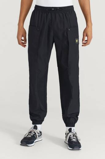 Lyle & Scott Byxor Woven Track Pants Svart