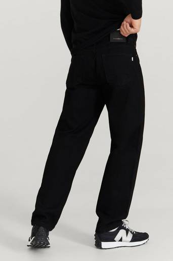 Woodbird Jeans Leroy Craven Black Jeans Svart