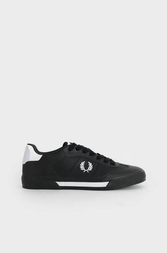 Fred Perry Sneakers Clay Pique Leather Svart