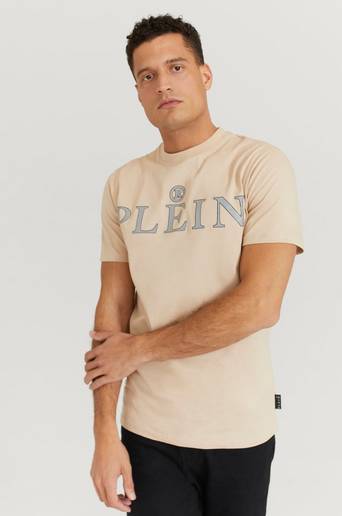 Philipp Plein T-Shirt Round Neck T-Shirt Philipp Plein Beige