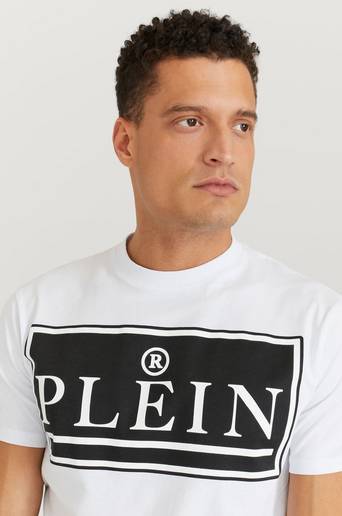 Philipp Plein T-Shirt Round Neck T-Shirt SS Philipp Plein Vit