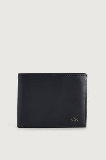 Calvin Klein Plånbok Smooth CK 5cc Coin Svart