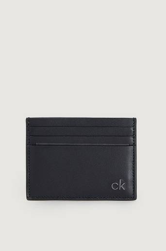 Calvin Klein Korthållare Smooth CK Cardholder Svart