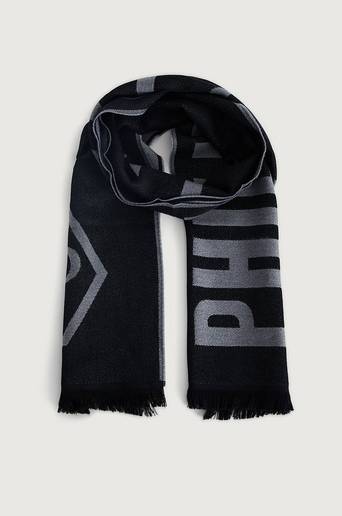 Philipp Plein Halsduk Philipp Plein Scarves Svart