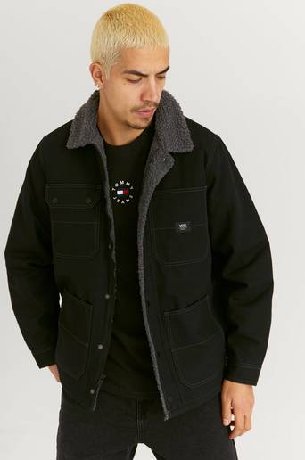 Vans Jacka MN Drill Chore Coat Sherpa Svart