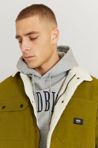 Vans Jacka MN Drill Chore Coat Sherpa Brun