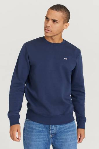 Tommy Hilfiger Sweatshirt TJM Regular Fleece C Neck Blå