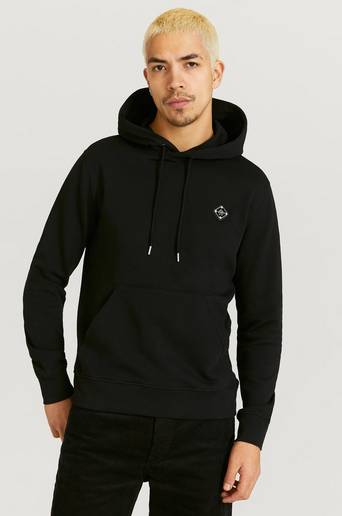 J.Lindeberg Hoodie Throw Patch Hoodie Svart