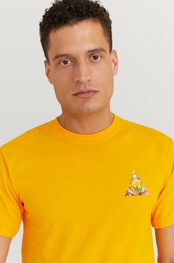 HUF T-Shirt New Dawn TT S/S Tee Guld