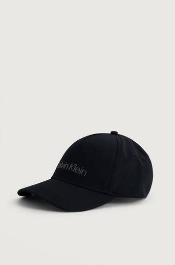 Calvin Klein Keps Shadow Rubber Print BB Cap Svart