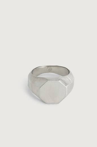 by Billgren Ring Steel Silver