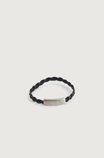 by Billgren Armband Bracelet Leather Svart