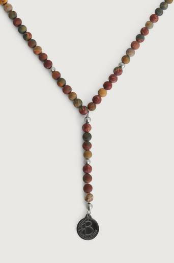 by Billgren Halsband Necklace Beads Brun